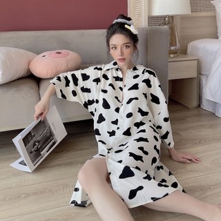 Váy Ngủ Lụa Bò Sữa Chất Liệu Cao Cấp