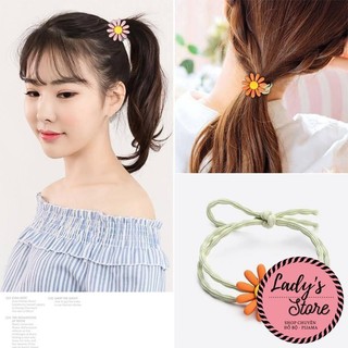 ☘️ Dây Thun Cột Tóc Nữ Buộc Tóc HOA CÚC Hot Hit