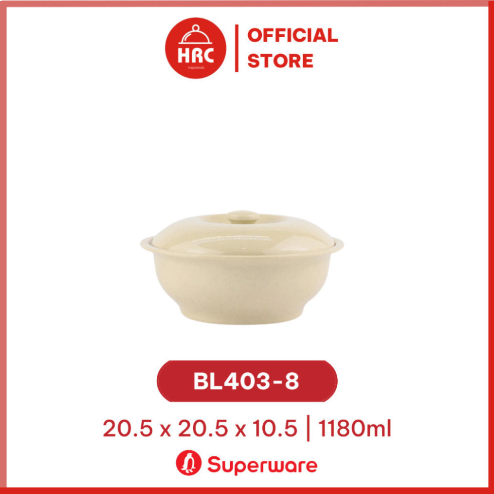 Thố Cơm có nắp đậy đa màu 100%  Nhựa Melamine Superware Chính Hãng