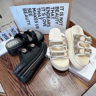 Dép quai ngang nữ CG đế bánh mỳ 7p