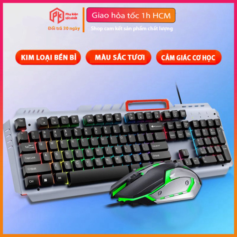 Combo bàn phím Giả Cơ + Chuột T-wolf Tf600 Usb Chuyên Game | BigBuy360 - bigbuy360.vn