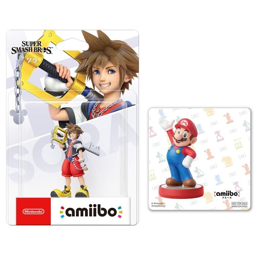amiibo Sora (Sê-ri Super Smash Bros.) [Độc quyền của Amazon.co.jp] Bao gồm nhãn dán gốc