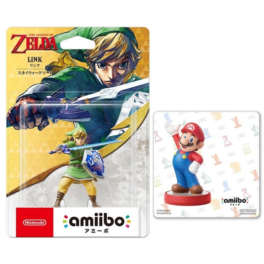 liên kết amiibo [Skyward Sword] (loạt phim The Legend of Zelda) [Độc quyền của Amazon.co.jp] Bao gồm