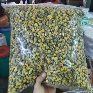 Trà hoa cúc nụ vàng sấy khô siêu đẹp 500gram/1kg.