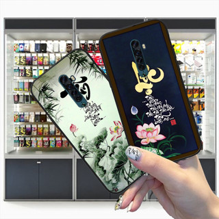 Ốp Oppo Reno 2 / Reno 2F bộ hình thư pháp an nhiên , tâm an sang trọng cao cấp .