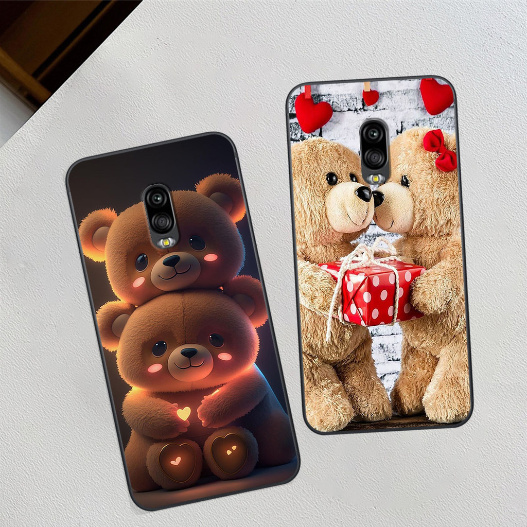 Ốp Samsung J7 Plus / J7+ in hình ốp điện thoại gấu bear dễ thương