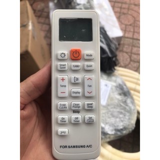Điều khiển điều hoà Samsung. Kèm pin.