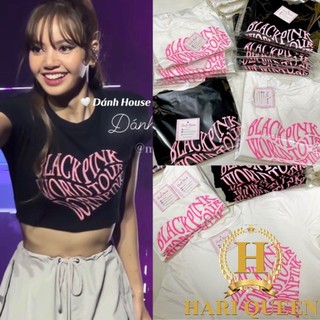 [ Black Pink + Born Pink ] Áo Croptop Body WORLD TOUR BLACK PINK siêu cá tính HARIQUEEN