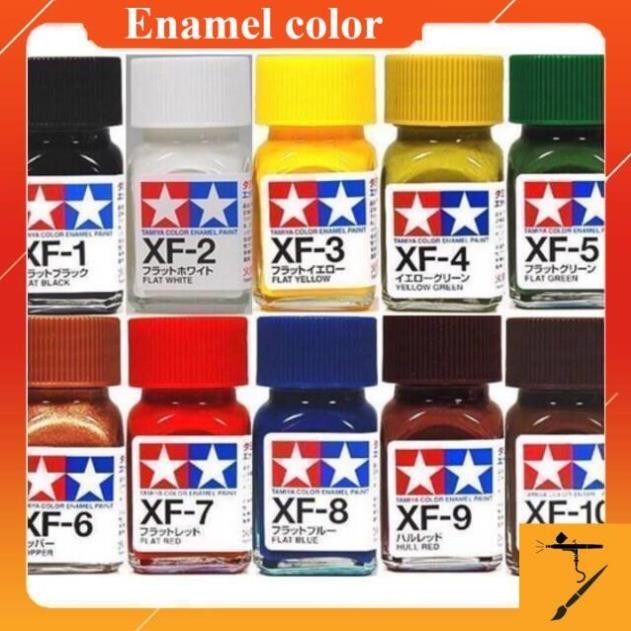 Sơn Mô Hình Tamiya Enamel Paint XF Series Nhiều Màu Cho Gundam Figure Gunpla