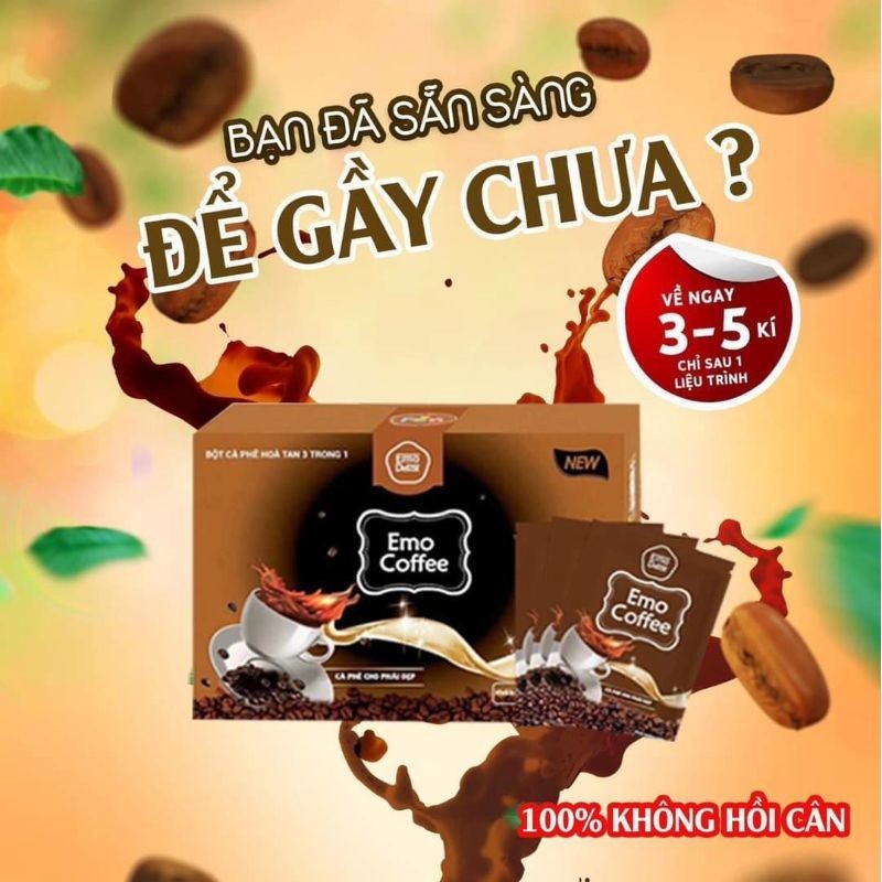 Cà Phê hỗ trợ Giảm Cân Emo Detox / Giảm cân Emoslim