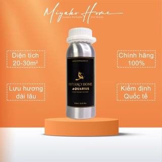 Tinh Dầu Thơm Phòng, Nước Hoa Khuếch Tán Cao Cấp MIYAKO HOME - Chai Nhôm Siêu Tiết Kiệm 250 - 1000ML
