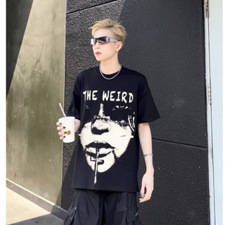 Local brand áo thun the weird phong cách unisex form rộng hottrend 2024