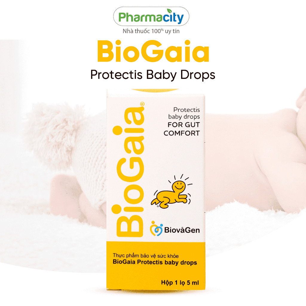Men vi sinh BioGaia Protectis Baby Drops bổ sung lợi khuẩn cho đường tiêu