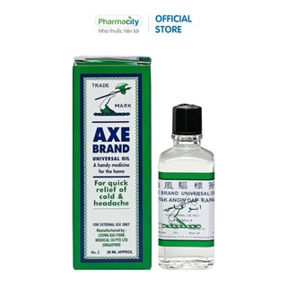 Dầu Axe Brand trắng hiệu Cây Búa 10ml (Hộp 1 chai)