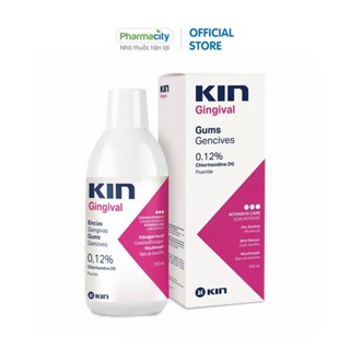 Nước súc miệng Kin hỗ trợ răng nướu nhạy cảm Gingival chai 250ml