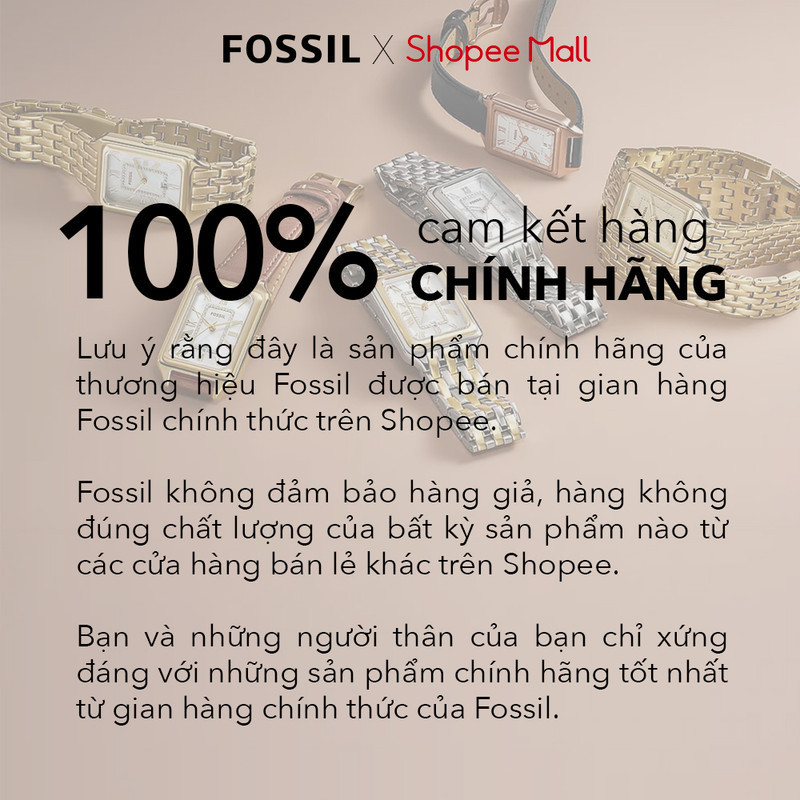 Đồng hồ nam Fossil The Minimalist Solar dây da, mặt 44 MM, màu nâu, FS5838