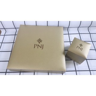 Hộp đựng kiềng, dây chuyền cưới gold