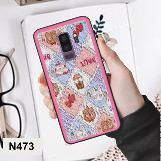 Ốp Samsung S9 / S9 Plus / S9+ bộ hình cute dễ thương gấu thỏ xinh xắn vẽ tay lạ mắt .
