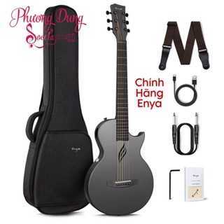 Guitar Enya Nova Go SP1 Có EQ và kết nối bluetooth -  (CÓ 5 MÀU) - Size Mini 1/2 Acoustic - Kèm phụ kiện chính hãng