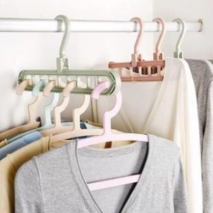 Móc Treo Quần Áo 9 Lỗ thông Minh, Tiện Ích