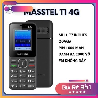 Điện thoại masstel izi t1 4g - hàng chính hãng - full hộp