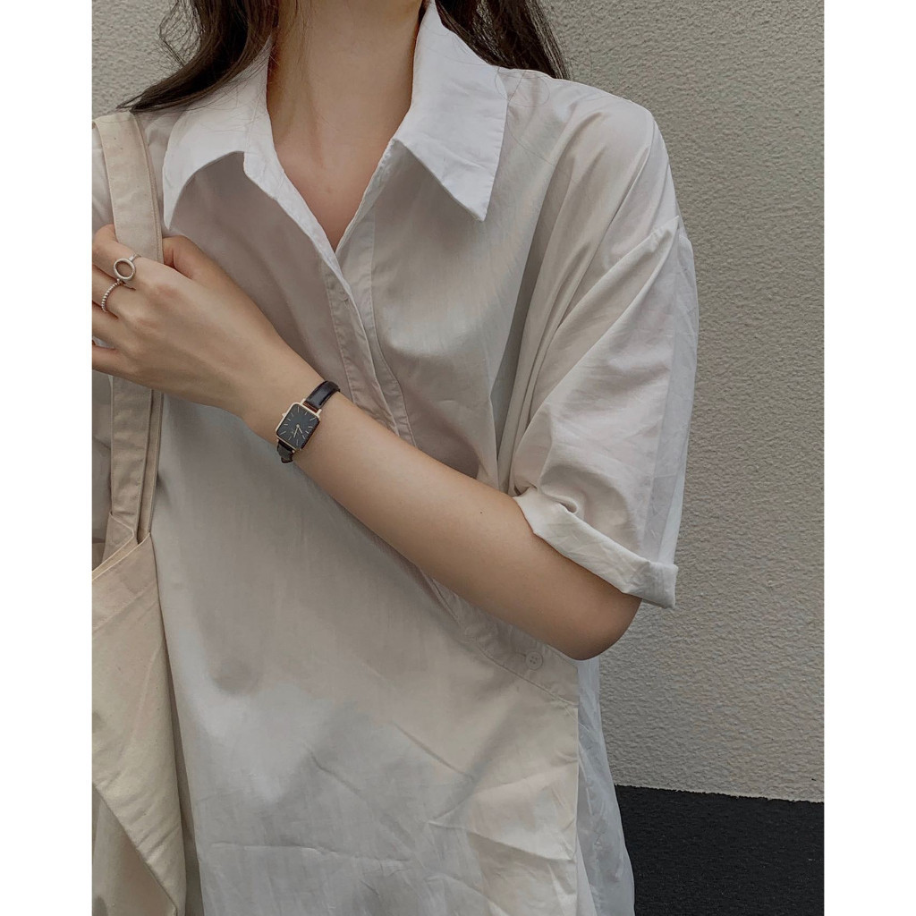 Đồng hồ Nữ Daniel Wellington dây da - Quadro Pressed Sheffield 20x26mm DW00100435