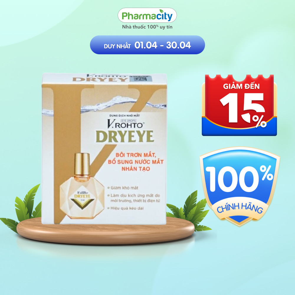 Nhỏ Mắt hỗ trợ cho mắt khô Dryeye (Lọ 13ml)