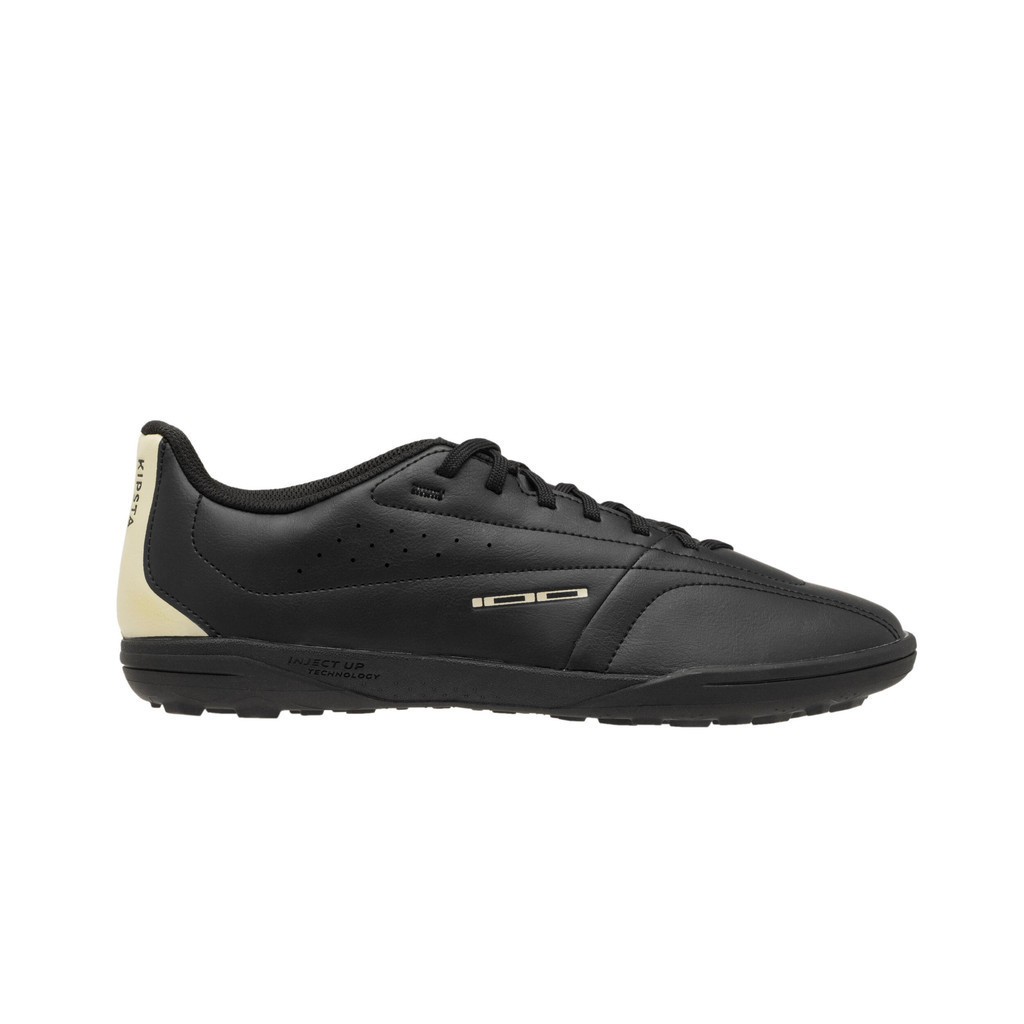 Turf football boots 100 tf black Decathlon KIPSTA mã 8808629