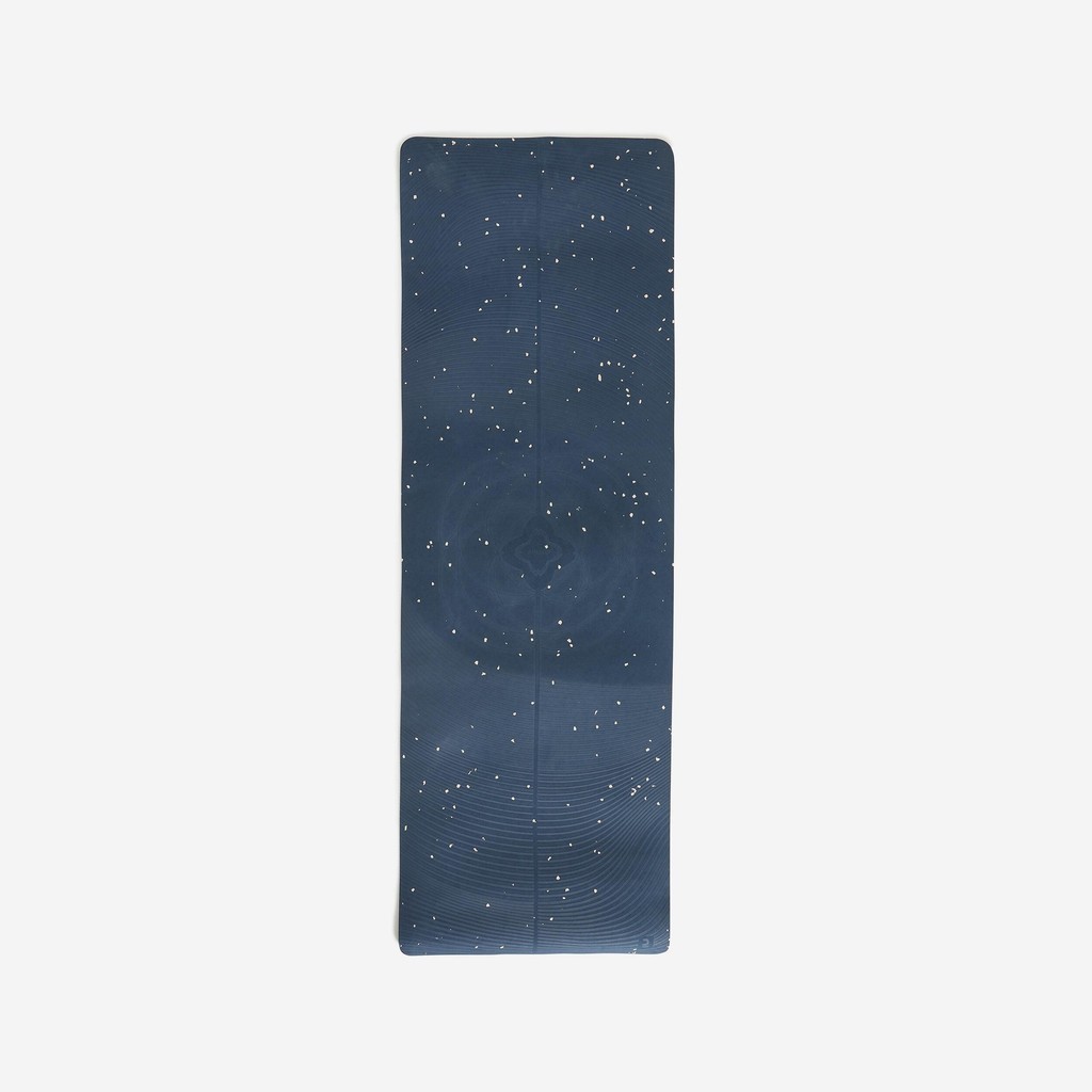 Thảm yoga 185 x 61 cm x 5 mm xanh navy Decathlon KIMJALY mã 8785799