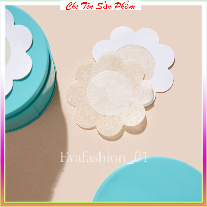 Hộp 30 đôi dán nhũ hoa giấy dùng 1 lần tiện lợi