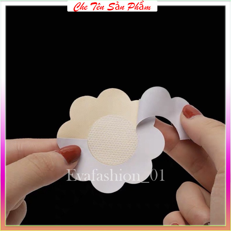 Hộp 30 đôi dán nhũ hoa giấy dùng 1 lần tiện lợi