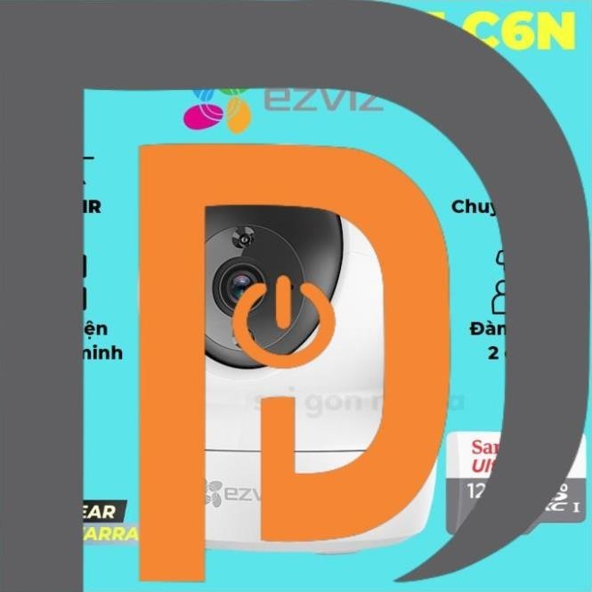 Camera wifi Ezviz C6N TY1 H6C 1080P xoay 360 độ, theo dõi chuyển động, đàm thoại 2 chiều-Hàng chính 