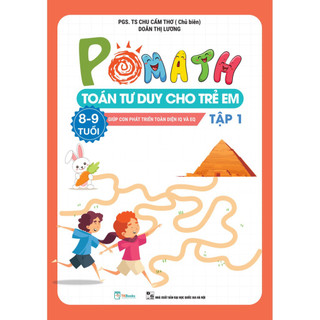 Sách - Pomath toán tư duy cho trẻ - Tập 1