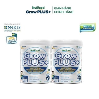 Combo 2 Sữa Bột Nutifood GrowPLUS+ Kiểm Soát Cân Nặng 850g - Cao Lớn, Thông Minh Vượt Trội (2 LonxLon 850g)