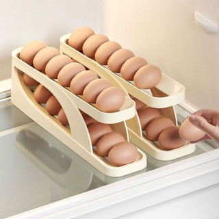 Khay đựng trứng 2 tầng, khay trứng để tủ lạnh tiện lợi