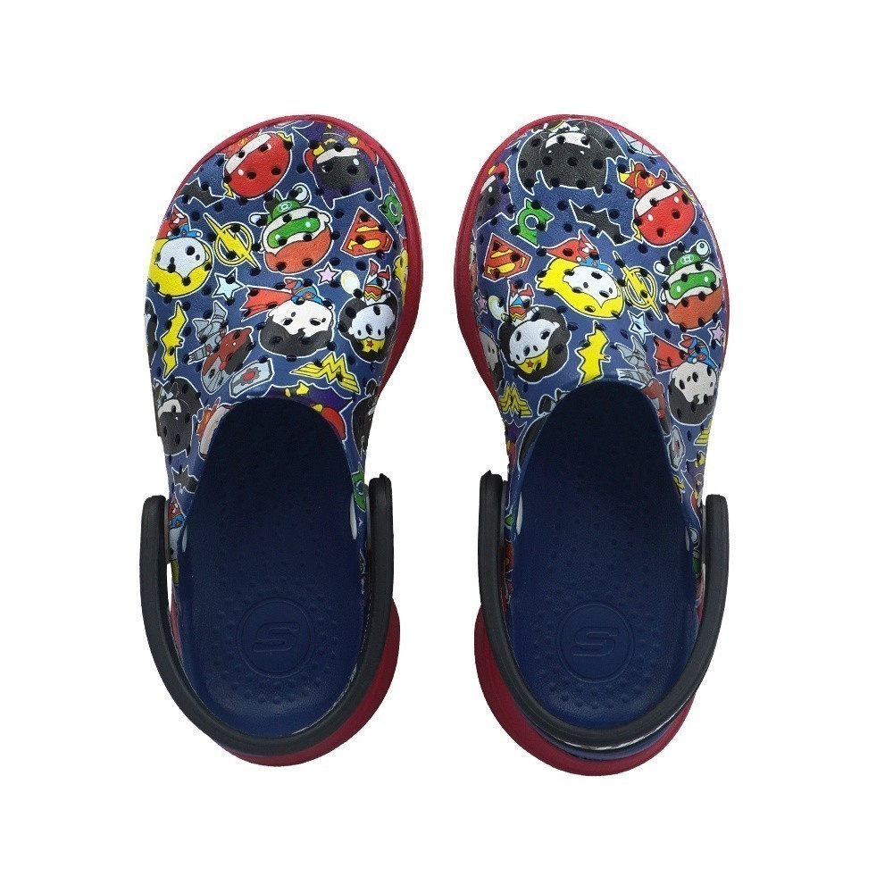 Skechers Bé Gái Giày Thể Thao Thường Ngày DC Collection Foamies GOwalk 5 - 319508L-BLMT