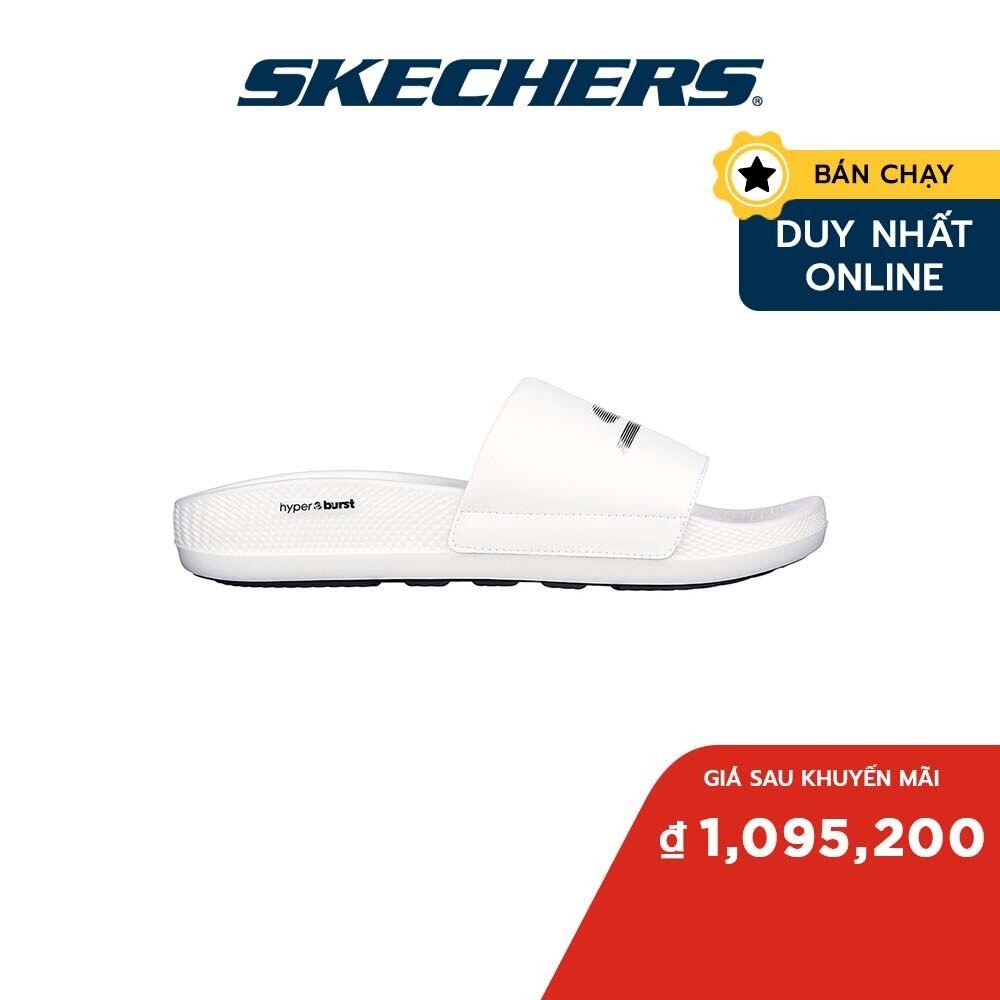 Skechers Nam Dép Quai Ngang Thường Ngày, Đi Học, Đi Làm On-The-GO Hyper Slide - 229133-WBK