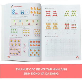 Sách - Bé Học Toán (Hành trang cho bé tự tin vào lớp 1)