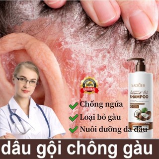 dầu gội dừa dầu 500ml dầu gội trị gàu dầu gội trị nấm da đầu cải thiện tóc hư tổn dầu gội giảm ngứa Sạch Gàu Và Giúp Tóc