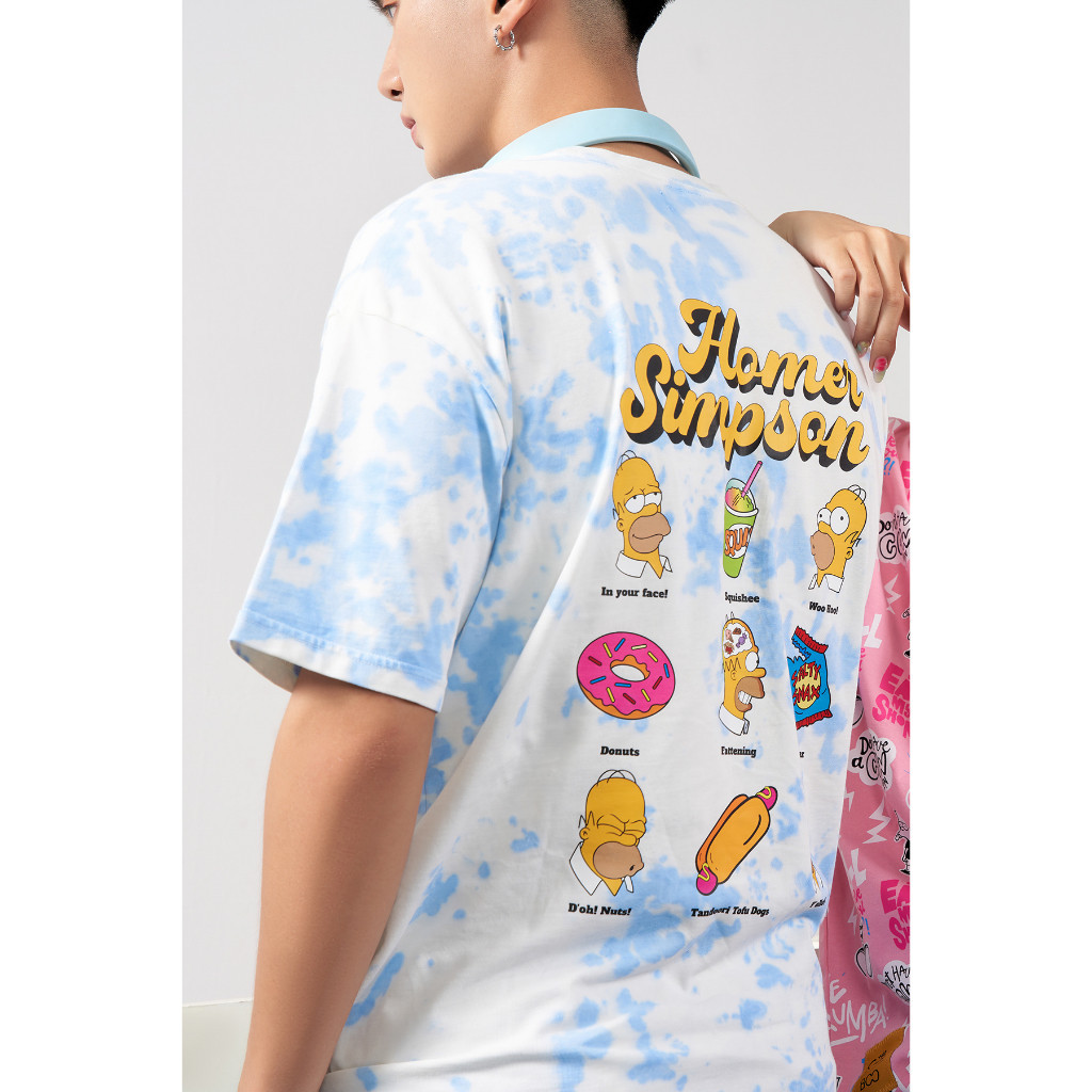 Áo Thun Oversized Graphic The Simpsons Họa tiết