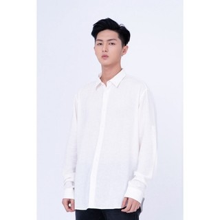 Áo Sơ Mi BOO Nam Tay Dài Dáng Regular Phong Cách Casual