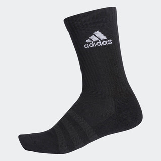 adidas Tập luyện Tất đệm cổ trung Unisex Đen DZ9360