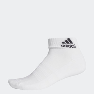 adidas Tập luyện Tất đệm cổ chân Unisex trắng DZ9367