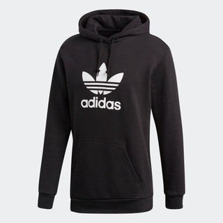 adidas Phong cách sống Áo hoodie Trefoil Nam Đen DT7964