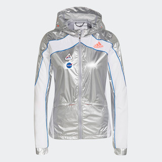 adidas Chạy Áo khoác adidas Marathon Space Race Nữ Bạc GN4269