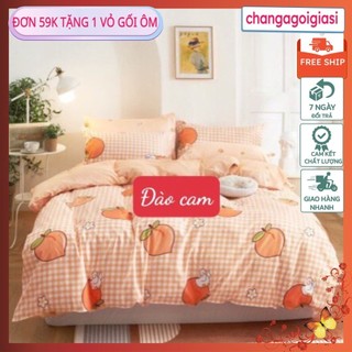 Bộ Ga gối 1m5x2m,1m6x2m micky tím đậm mvdv11