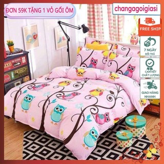 Bán buôn bán lẻ Bộ ga gối cotton poly