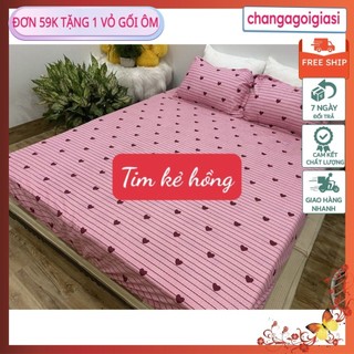 Bộ ga gối poly 1M2X2M/1M5X2M/1M6X2M/1M8X2M vương miện vàng