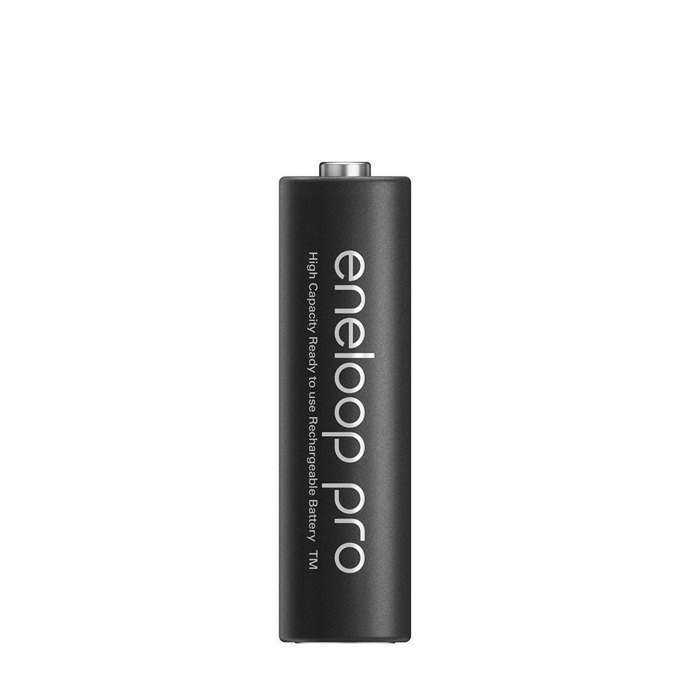 Pin sạc Panasonic Eneloop AA 2550mah BK-3HCCE4BT3 (Vỉ 4 viên) (Đen)