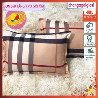 Combo 2 Vỏ Gối Nằm Cotton poly,Được chọn mẫu,hươu đốm đỏ